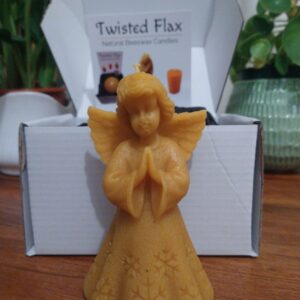 beeswax candle angel 5