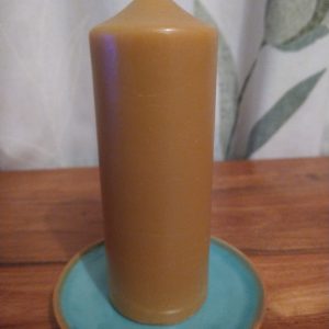 beeswax church candle